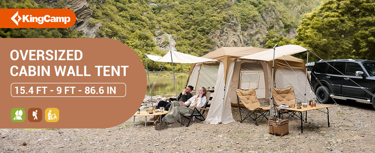 KingCamp cabin tent