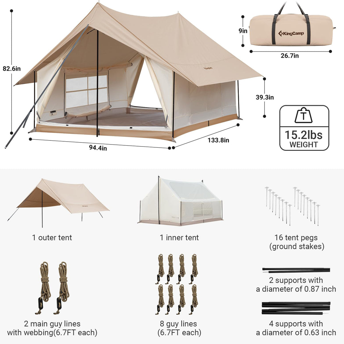 Mountain In C2 Cabin Tent