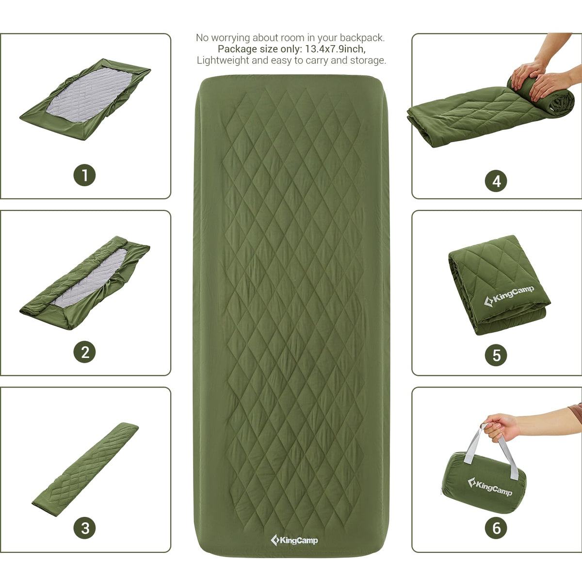 Funda de colchón individual de algodón 1.2 