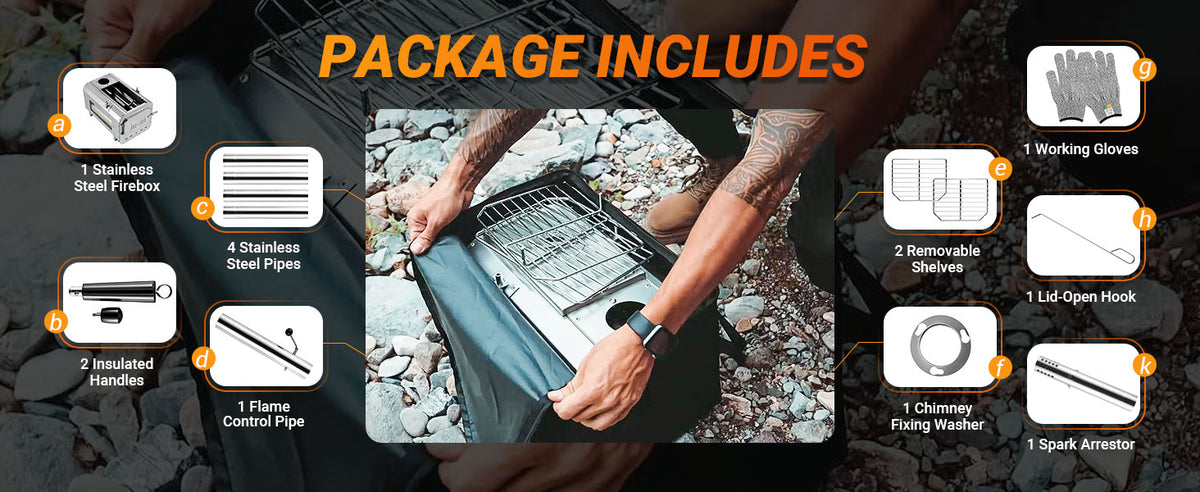 KingCamp tent stoves