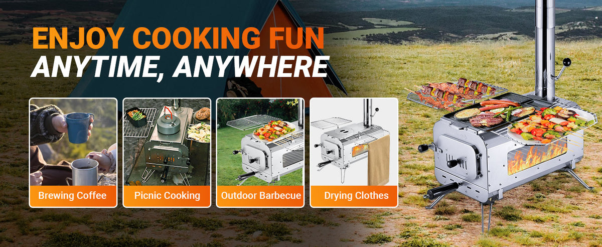 KingCamp wood stove