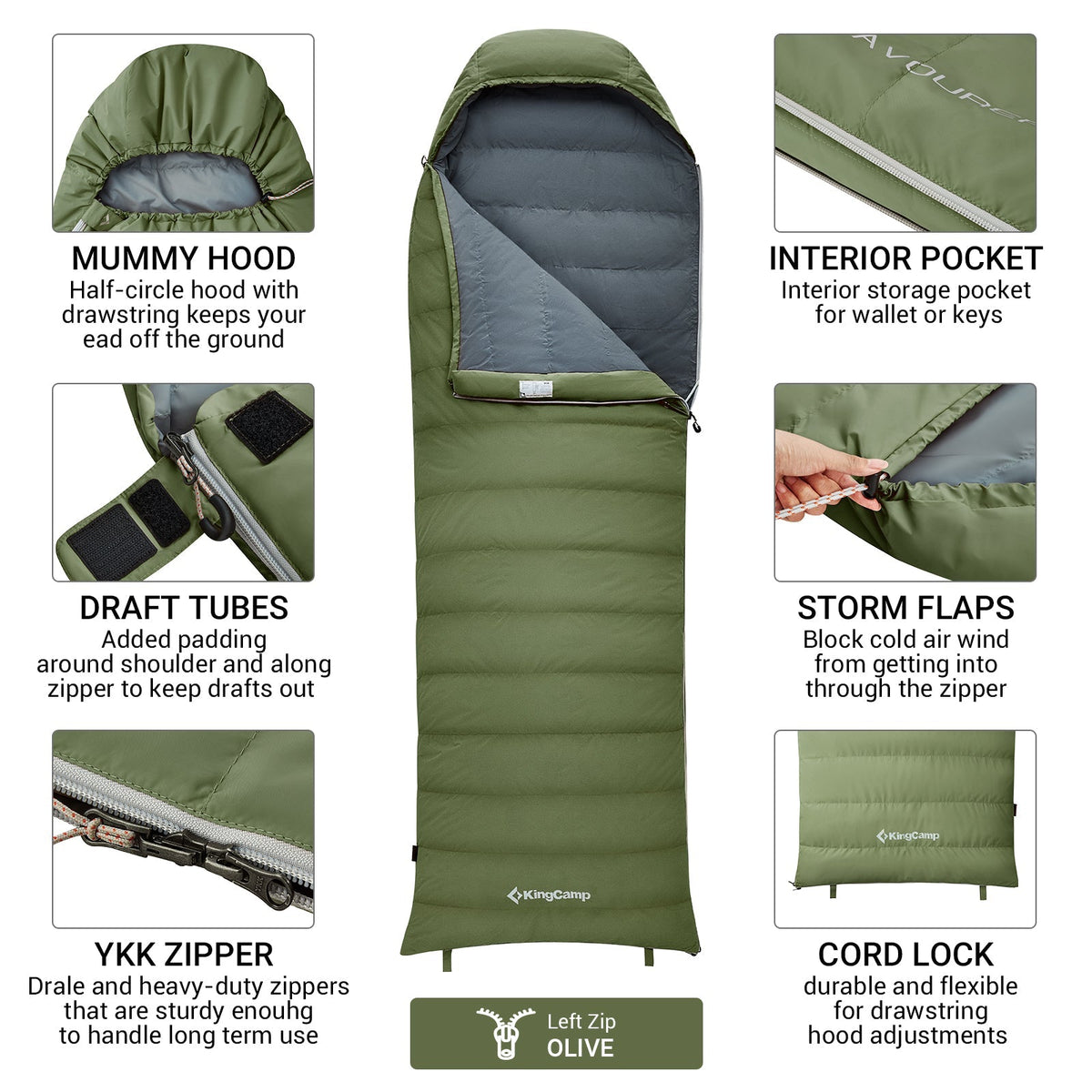 Cozy Envelope Sleep System