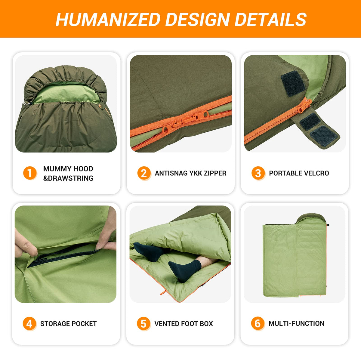 warm sleeping bag