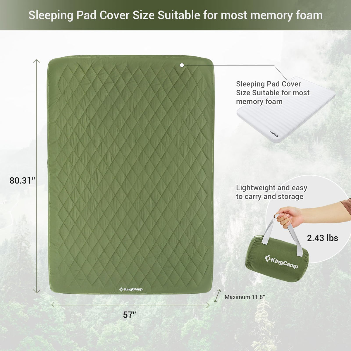 double mat cover