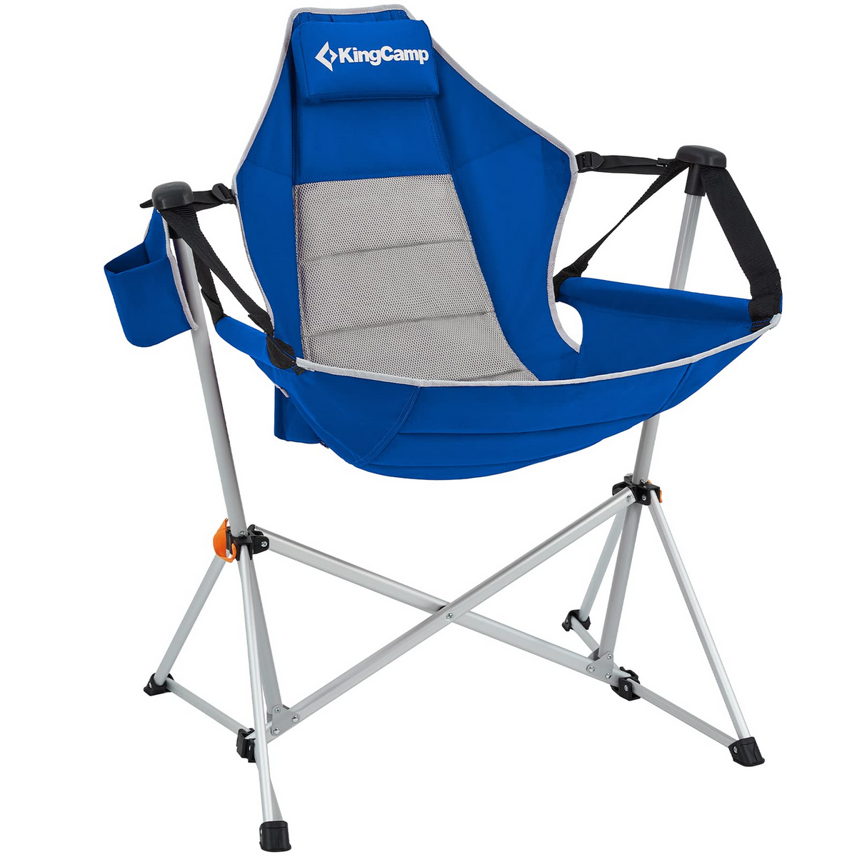 blue hammock chair