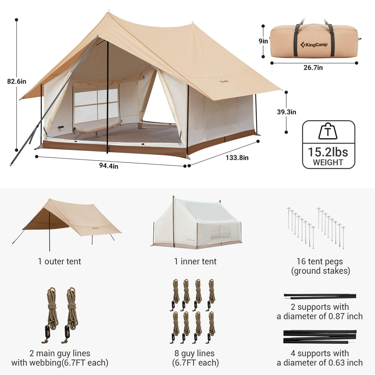 Mountain In C2 Cabin Tent