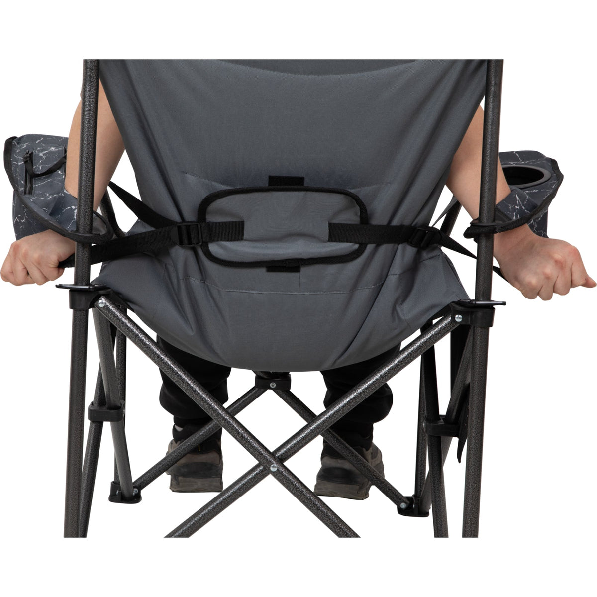 KingCamp JUNIPER C10 Oversized Folding Chair with Adjustable Lumbar Support