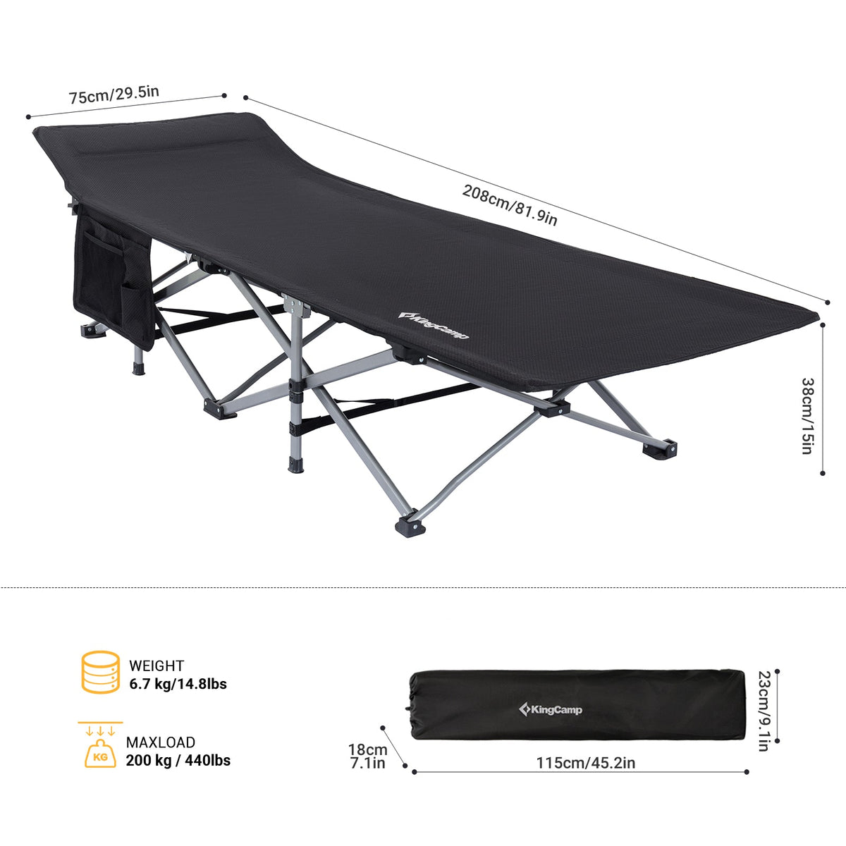 camping cot