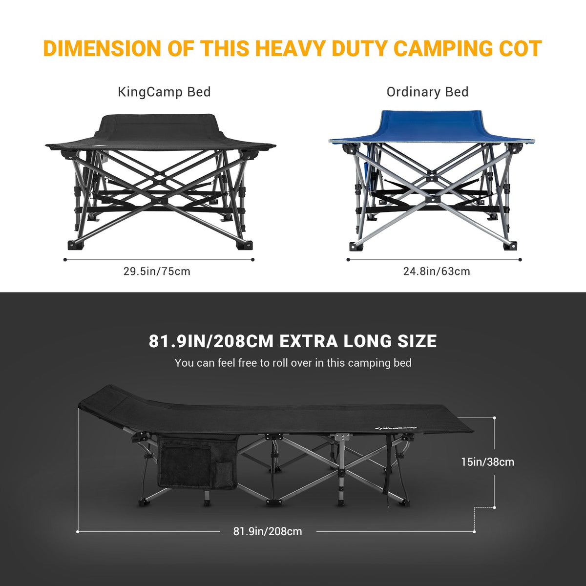 camping cot for adults