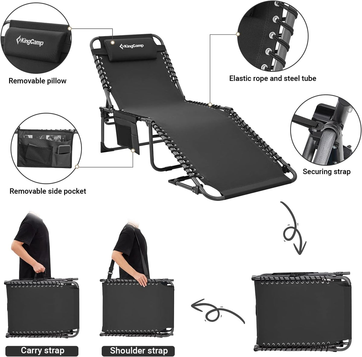 Folding Chaise Lounge Chairs