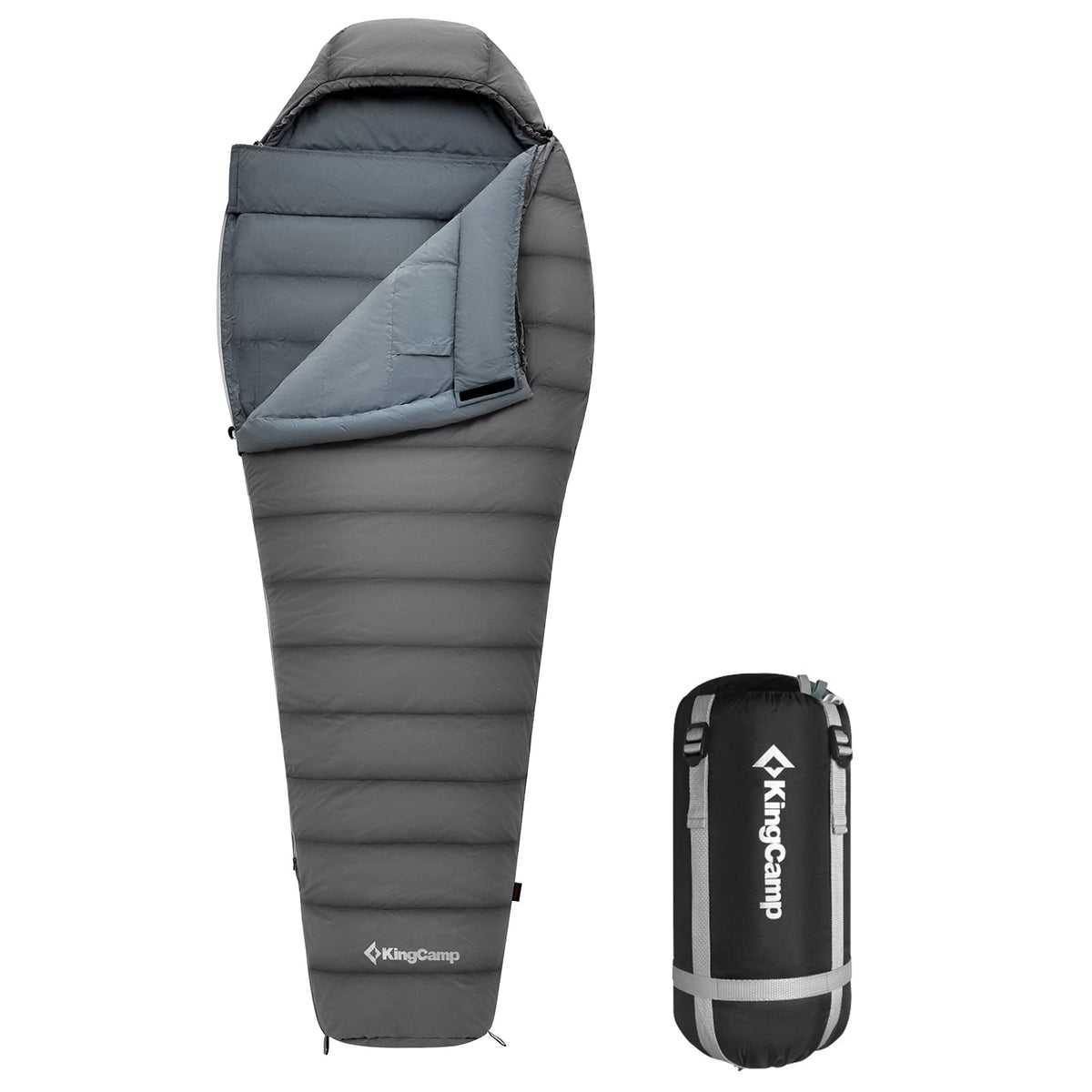 Saco de dormir tipo momia KingCamp PROTECTOR 400 Down 