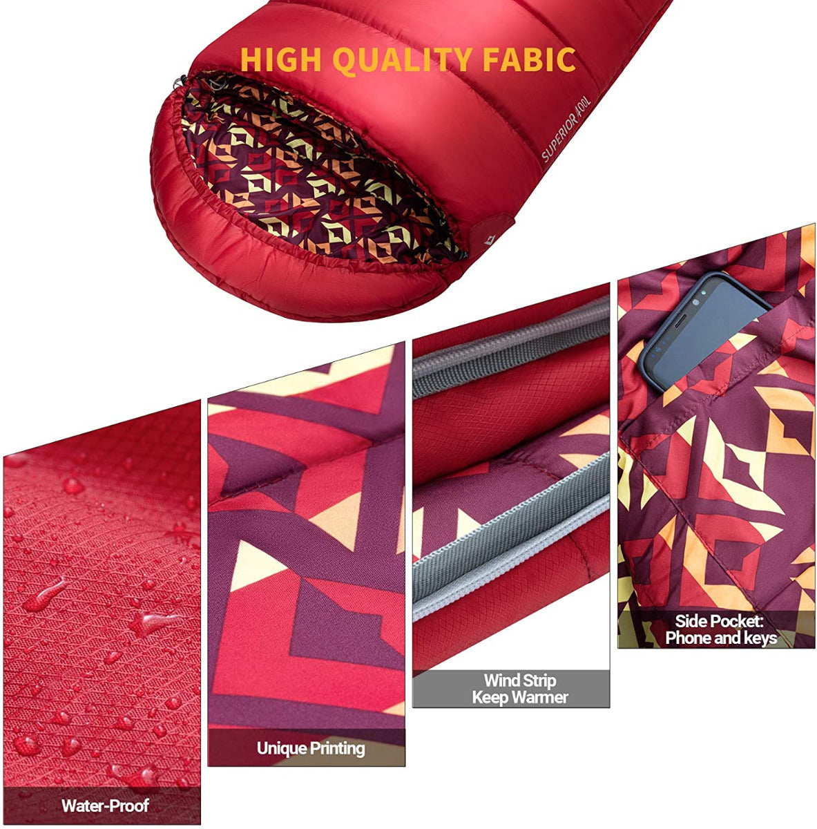 sleeping bag for camping