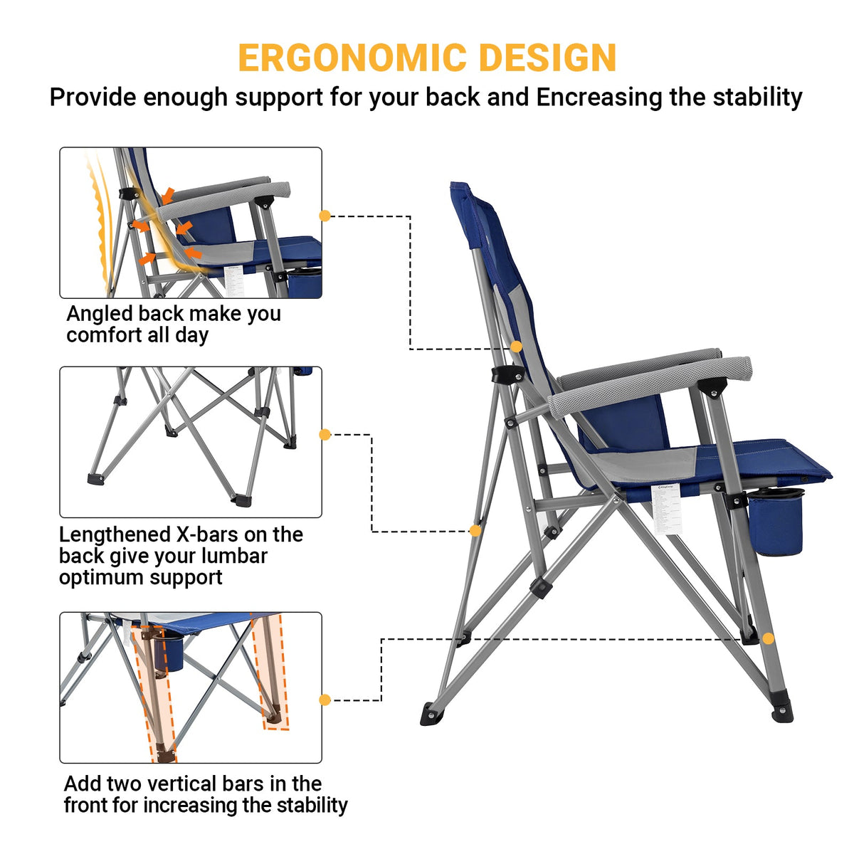 Folding Lightweight Camping Chair