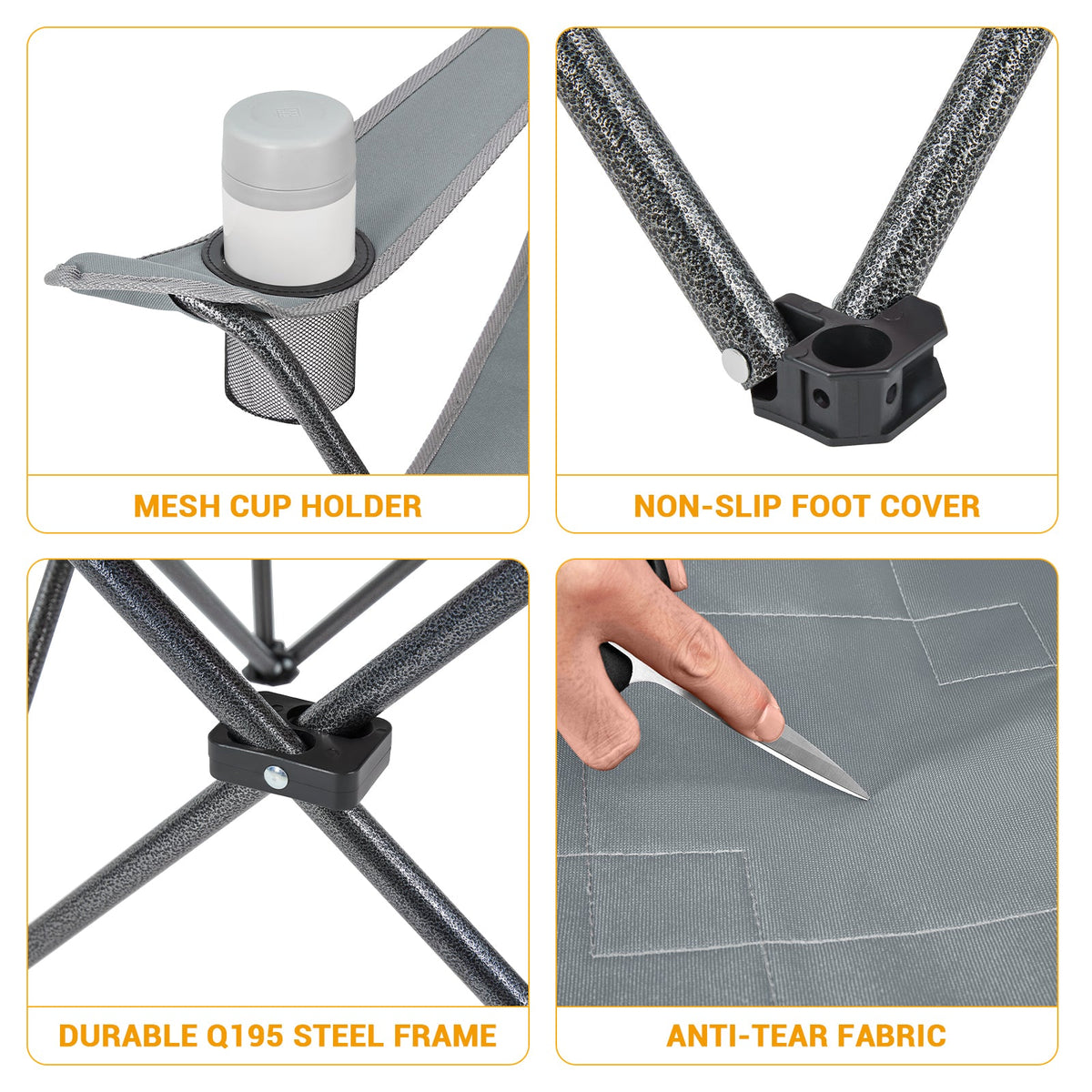 KingCamp Lightweight Folding Camp Chair