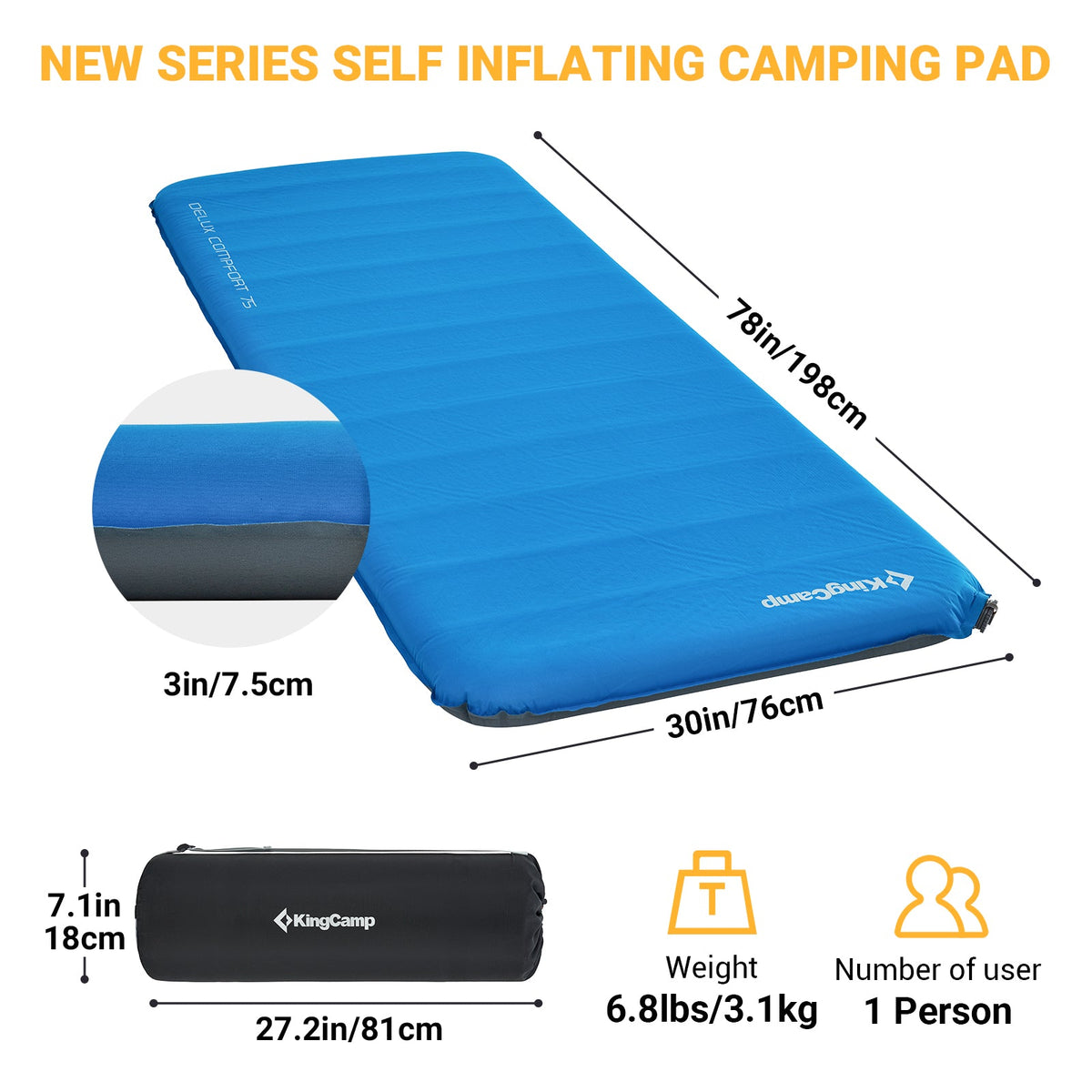Single Camper Sleep Mat