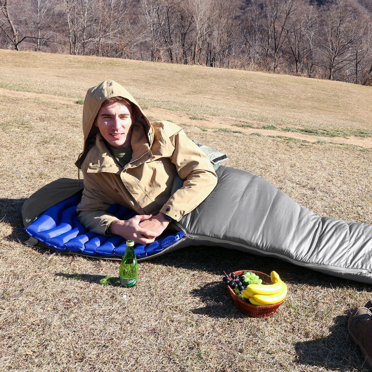 Camping Bedroll with Down