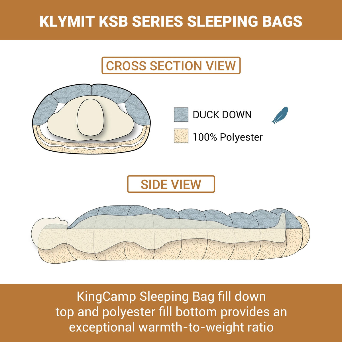 Portable Feather Sleep Sack