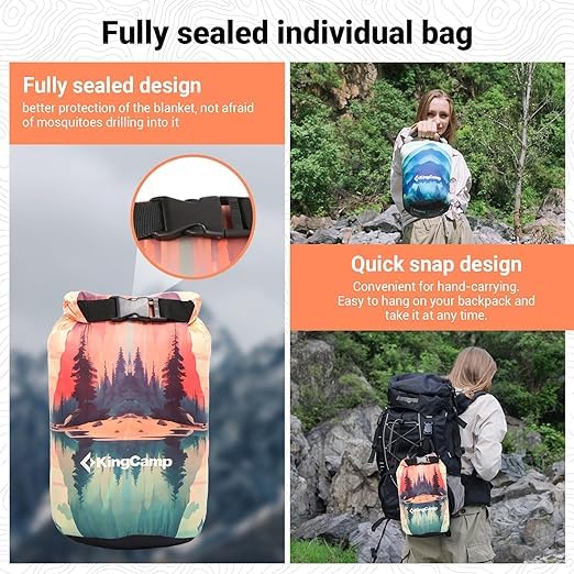 Manta multifuncional KingCamp BLANKET SMART 150